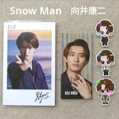 SnowMan RAYS CD特典 すのチルステッカー チェキ 向井康二 ⑬