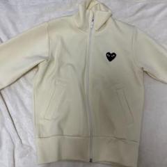 コムデギャルソン 96AW ビックフード ベルベット スモックパーカ
