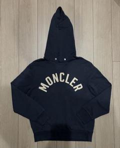 ［極美品］モンクレール　ロゴパーカー　ダークネイビー　M