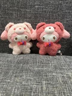 マイメロ　ラテクマぬいぐるみ　2つセット売り