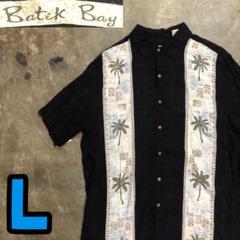 T3142 Batik Bay 半袖シャツ　レーヨン　オーバーサイズ　古着