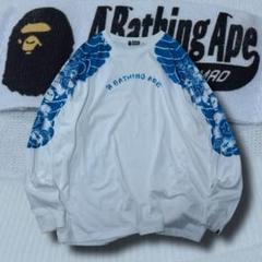 A BATHING APE レインボー 長袖Tシャツ ジェネラル期 A・BATHING APE】90s初期 アベイシングエイプ ジェネラルタグ