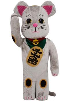 BE@RBRICK 招き猫 金 着ぐるみ版 1000％ medicom toy MEDICOM TOY - BE@RBRICK 招き猫 金 着ぐるみ版 1000％