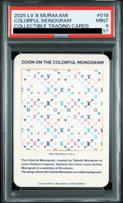 【PSA9】小 黄 白 MONOGRAMルイヴィトン 非売品 LVx村上隆