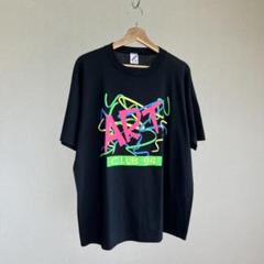 専用ですAMERI VINTAGE アートプリント Tシャツ ブラック 90s USA製 黒 アートプリントTシャツ XLサイズ vintage - メルカリ