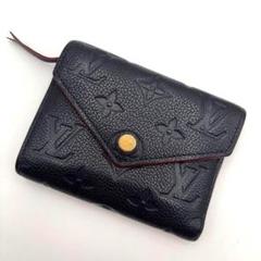 【現行品】ルイヴィトン ポルトフォイユ ヴィクトリーヌ 三つ折り財布 IC搭載 極美品】ルイヴィトン 新型IC ポルトフォイユヴィクトリーヌ