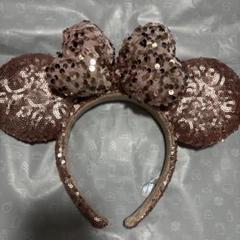 ディズニー カチューシャ スパンコール リボン