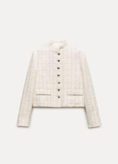 ZARA ザラ ZW COLLECTION テクスチャーショートジャケット