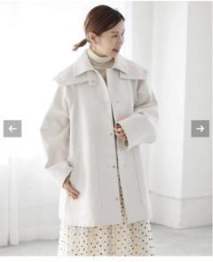 IENA(イエナ) モヘヤトラペーズコート/36 すーちゃん♡様専用 IENA♡モヘヤトラペーズコート size36