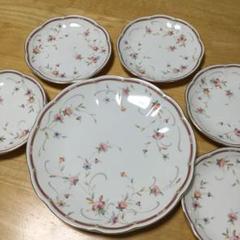 美品！！早い者勝！アンティーク！ノリタケ　プレート5枚セット　大小 ノリタケ オールドノリタケ 金盛りジュール フライングスワン