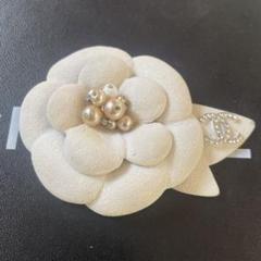 ■ 30344★年 CHANEL シャネル コサージュ カメリア ブローチ □ 30344☆年 CHANEL シャネル コサージュ カメリア ブローチ