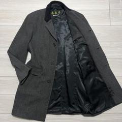 極美品✨バブアー チェスターコート ツイード 希少 ウール ヘリンボーン グレー 極美品✨バブアー チェスターコート ツイード 希少 ウール