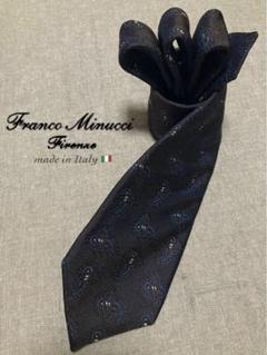 Franco Minucci／フランコミヌッチ／ペイズリー／ジャガード／ブラウン Franco Minucci フランコミヌッチ ネクタイ ペイズリー