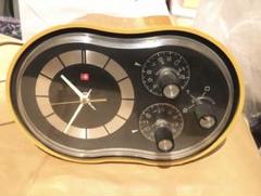 昭和レトロ　動作品　東芝　電気目覚時計　おはよう　スペースエイジ　レトロポップ 返品不可】 昭和レトロ動作品東芝電気目覚時計おはようスペース