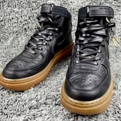 美品 Nike Air Force 1high GORE-TEX ブラック 27
