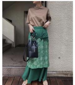 【新品】アメリヴィンテージ CLAIRE JACQUARD BUD SKIRT Ameri（アメリ）の「CLAIRE JACQUARD BUD SKIRT（スカート