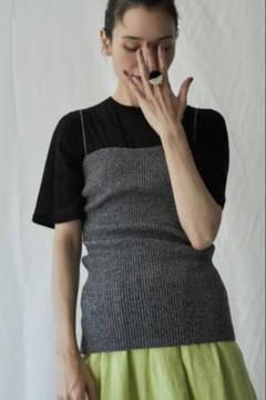 mediam ミディアム中場Knit キャミソール