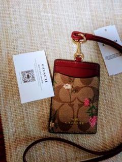 コーチ　コインケース&アイポッツケース　セット　花柄 花柄 Coach(コーチ) コインケース・小銭入れ(レディース) - 海外