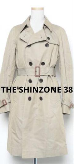 美品 シンゾーン MIRROR OF Shinzoneベージュ トレンチコート ミラーオブシンゾーン トレンチコート ベージュ