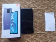 Redmi note 9T グローバル版　ブラック　新品未開封 Xiaomi Redmi Note 9T 128G ブラック（Xiaomi Redmi Note 9T