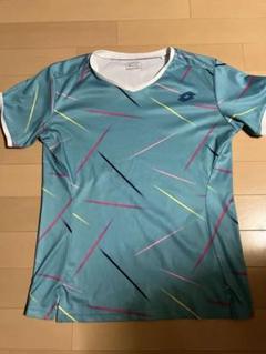 【未使用】Lotto　ロット TSG　ホッフェンハイム　トレーニングシャツ　XL LOTTO tシャツ 「LOTTO/ロット」ナイロン/Vネックスポーティプル