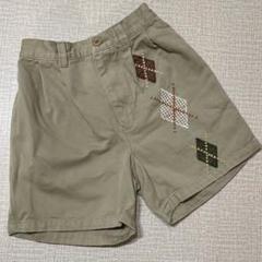 ピンクハウス　ハーフパンツ　くま　アーガイル