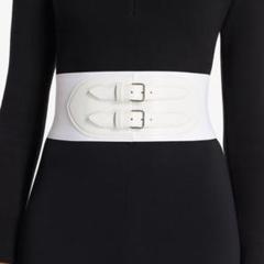 新品　ALAÏA コルセット　ベルト　ホワイト　レアサイズ