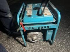 GA2300 発電機 さつまいも付き動作確認済みです ガソリン GA2300 発電機 さつまいも付き動作確認済みです ガソリン