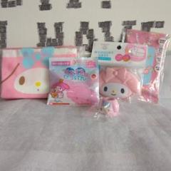 MY MELODY①　ピルケース　歯ブラシ立て　石けん　ティッシュ　虫除けシートのサムネイル