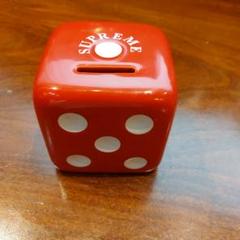 2011 Supreme Dice Set シュプリーム ダイス サイコロ 赤 Supreme Dice Set with debossed logo on case Red Aluminum