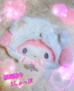 サンリオ❣️激レア　マイメロディ ふわふわスノーデザイン　ぬいぐるみ マイメロディ - マイメロディ ぬいぐるみ(ふわふわスノー