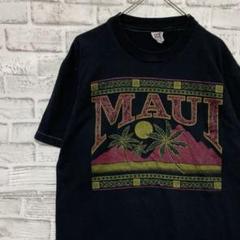 USA製90sヴィンテージTシャツ！シングルステッチ　ブラック半袖古着M16のサムネイル