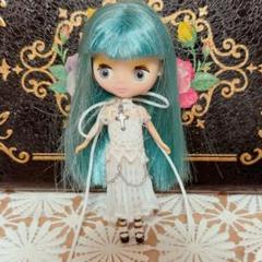祈りの歌姫ドレス(ファーショール付き) プチブライスサイズ