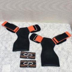 パワーグリップ プロ 筋トレ グローブ 握力補助 滑り止め Mサイズ