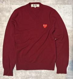 2025年最新】play comme des garcons vネックセーターの人気