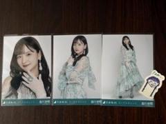 乃木坂46金川沙耶　ネーブルオレンジ 生写真3種コンプ&似顔絵ステッカー