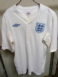 アンブロイングランド代表 Tシャツ両面 デザイン 00sLサイズ アンブロ イングランド代表 サッカーシャツ 00s 白 紺 赤 XL