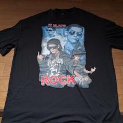 SHEIN ブラック Tシャツ Mサイズ IT SLAPS ROCK