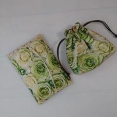 ハンドメイド　ミニミニ巾着袋・ティッシュケース　セット