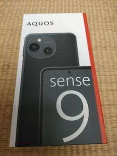 新品未開封 AQUOS sense9 SH-M29 ブラック 8GB/256GB シャープ(SHARP) AQUOS sense9 SH-M29B ブラック 6.1型 8GB
