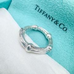【TIFFANY&Co】鏡面仕上げ　バンブーリング　6号　希少　廃盤 TIFFANY&Co】鏡面仕上げ バンブーリング 6号 希少 廃盤 - メルカリ