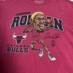ミッチェル＆ネス シカゴ・ブルズ デニス ロッドマンモデル Tシャツ