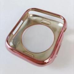スマートウォッチ カバー ケース ローズゴールド ピンク系 40mm