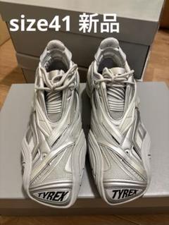 BALENCIAGA tyrex41 シルバー新品 2025年最新】Balenciaga tyrex 41の人気アイテム - メルカリ