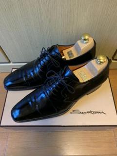santoni サントーニ プレーントゥ エナメルシューズ フォーマル 高級靴 santoni サントーニ プレーントゥ エナメルシューズ フォーマル