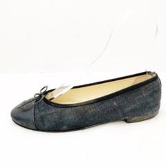 シャネル フラットシューズ 36 1/2C -