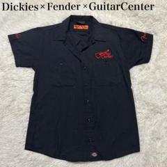 Dickies×Fender レアワークシャツサイズL ペイントボーリングシャツ 希少‼️DICKIES×FENDER×GuitarCenterワークシャツ 黒 - メルカリ
