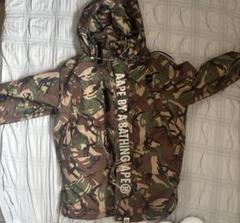 AAPE BY A BATHING APE 迷彩ダウンジャケット