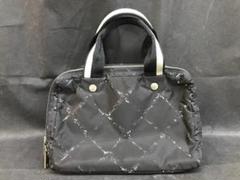 (hm-112) CHANEL 旧 トラベルライン ハンドバッグ