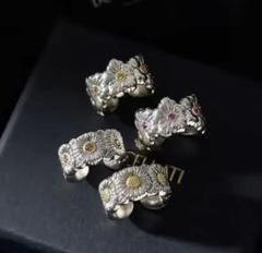 出品6/8まで　ブチェラッティ ブロッサム エターナルリング　14号 楽天市場】BUCCELLATI ブチェラッティ ブロッサム ダイヤモンド